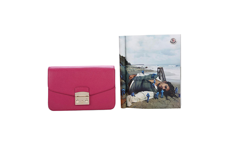 FURLA/芙拉 METROPOLIS系列女士牛皮单肩斜挎包 835162