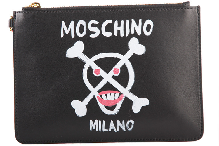 MOSCHINO/莫斯奇诺 真皮女士手拿包 MS26101002IN99000 2A84188002