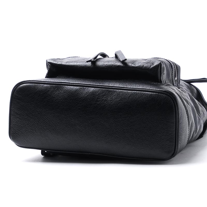 【包邮包税】Balenciaga/巴黎世家 男士羊皮黑色双肩包Backpacks 435315 DFHJ4 1000