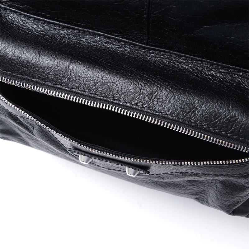【包邮包税】Balenciaga/巴黎世家 男士羊皮黑色双肩包Backpacks 435315 DFHJ4 1000