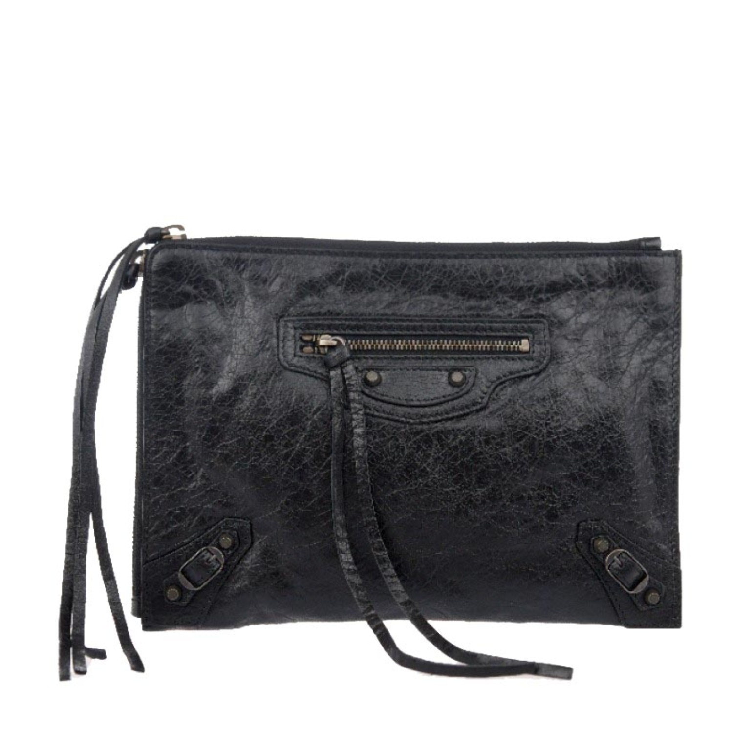 【包邮包税】Balenciaga/巴黎世家 女士羊皮手拿包手拿包 380820 D940T 1000