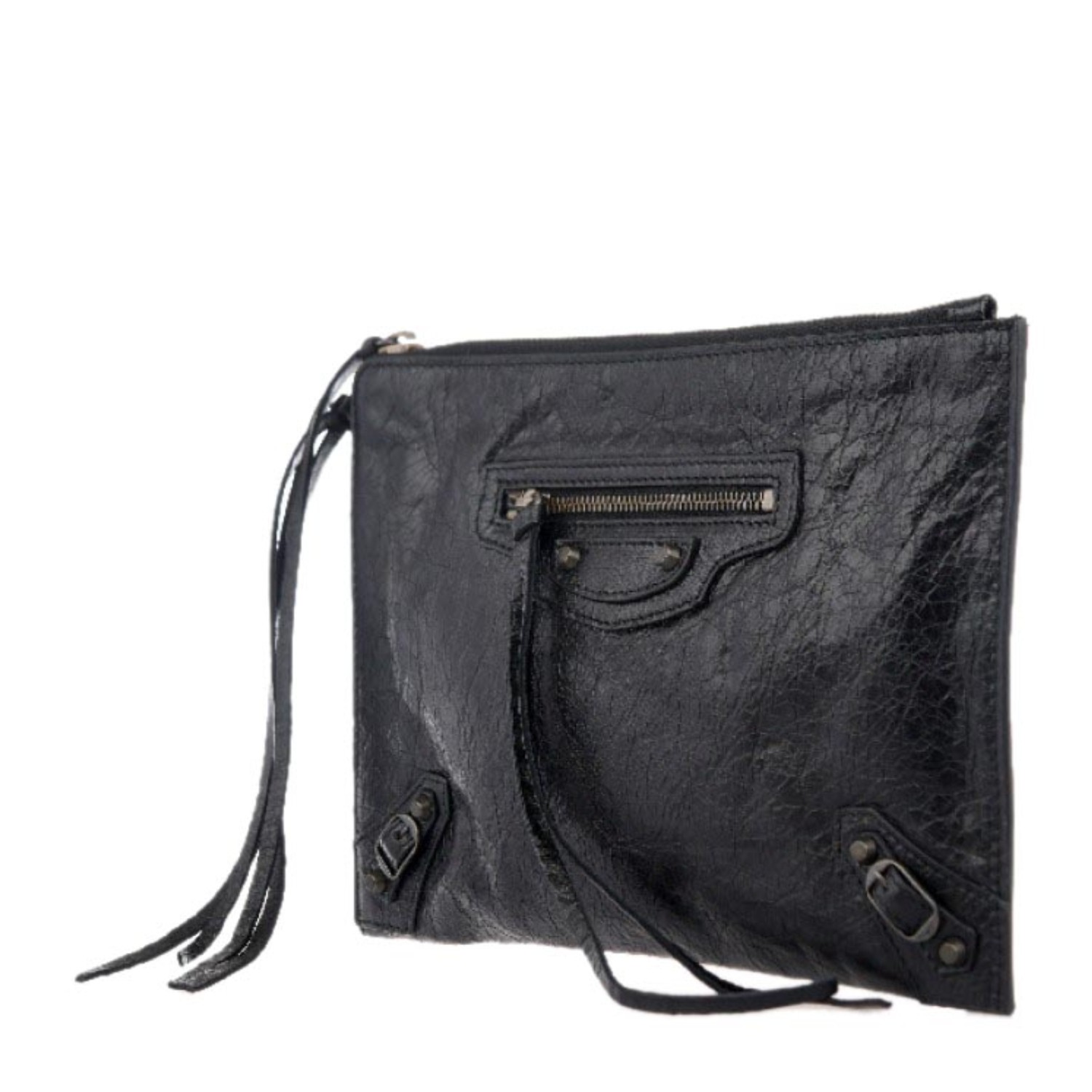 【包邮包税】Balenciaga/巴黎世家 女士羊皮手拿包手拿包 380820 D940T 1000