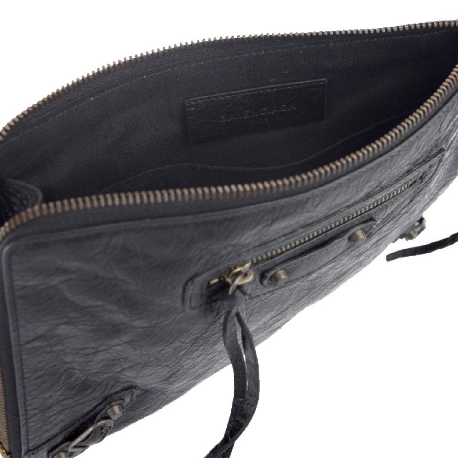 【包邮包税】Balenciaga/巴黎世家 女士羊皮手拿包手拿包 380820 D940T 1000
