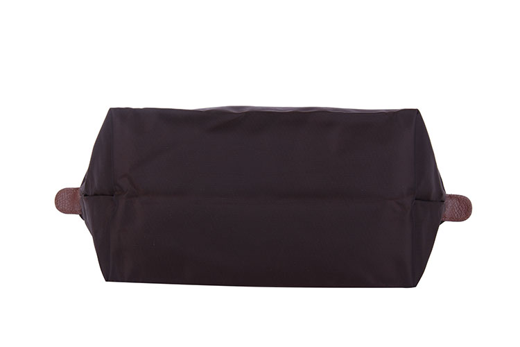 Longchamp/珑骧 女士尼龙折叠 手拎包 中号 2605 巧克力