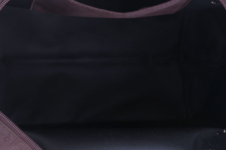 Longchamp/珑骧 女士尼龙折叠 手拎包 中号 2605 巧克力
