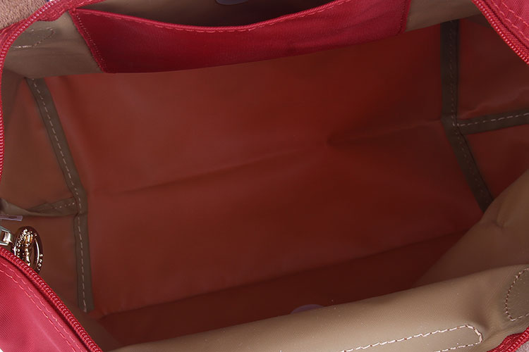 LONGCHANMP 珑骧 女士尼龙折叠 手拎包 中号 2605 老红