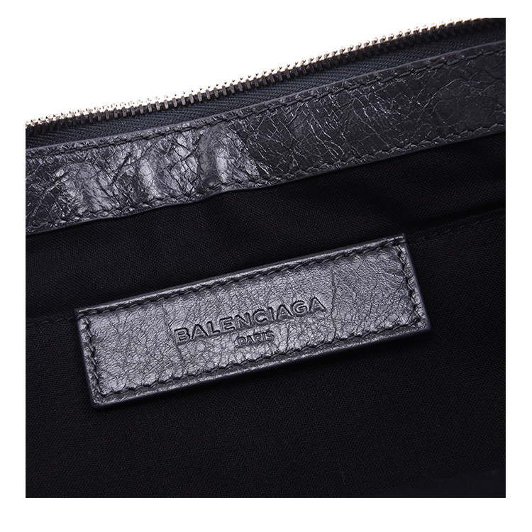 Balenciaga/巴黎世家中性款式机车包手拿包羊皮273023 D9404