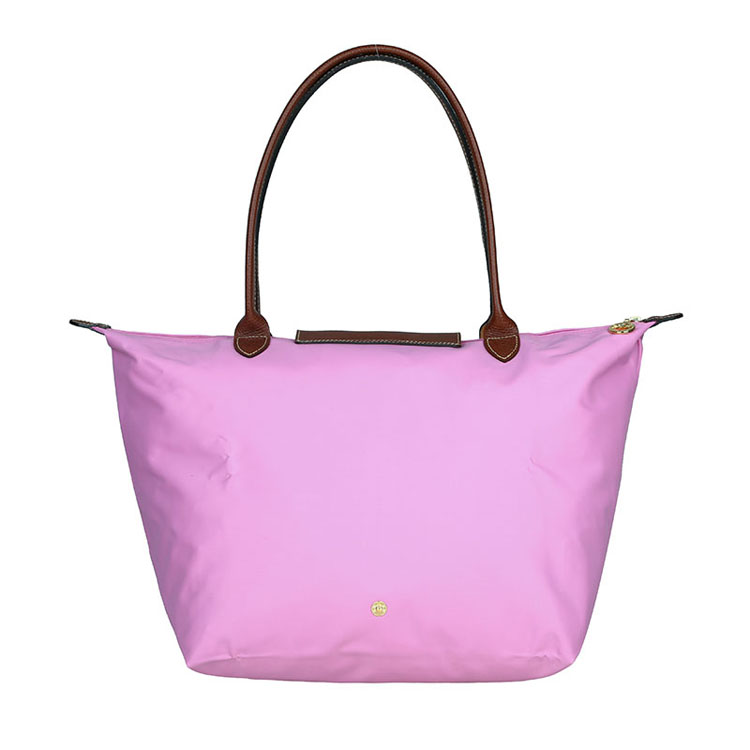 Longchamp/珑骧 女士长柄尼龙折叠包 1899 粉红