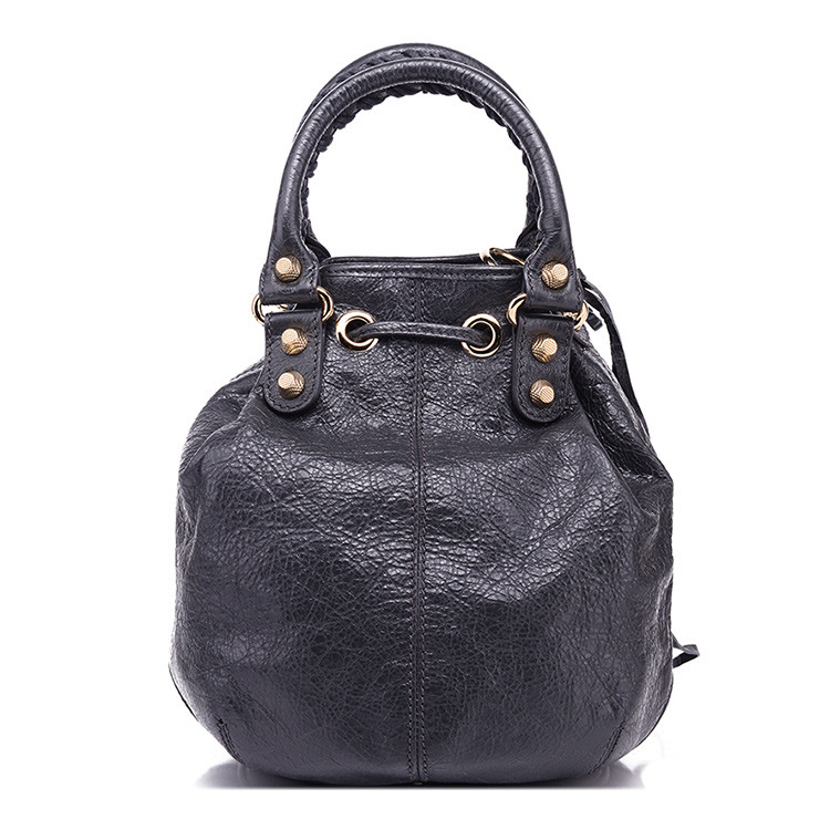Balenciaga/巴黎世家中性款式机车包羊皮手提包285439 D94JG 1160