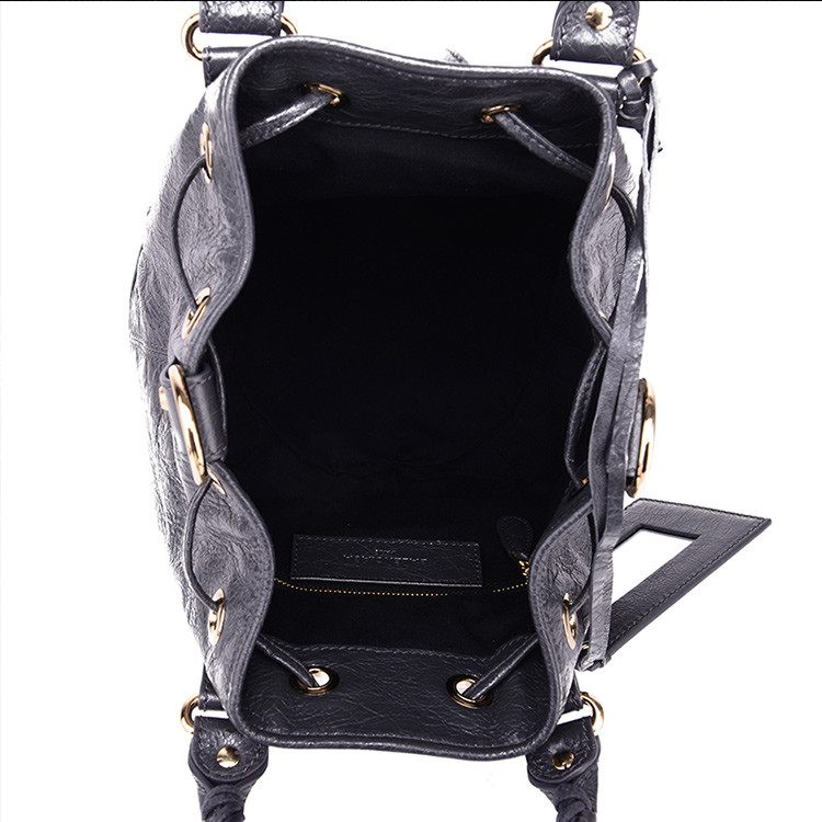 Balenciaga/巴黎世家中性款式机车包羊皮手提包285439 D94JG 1160