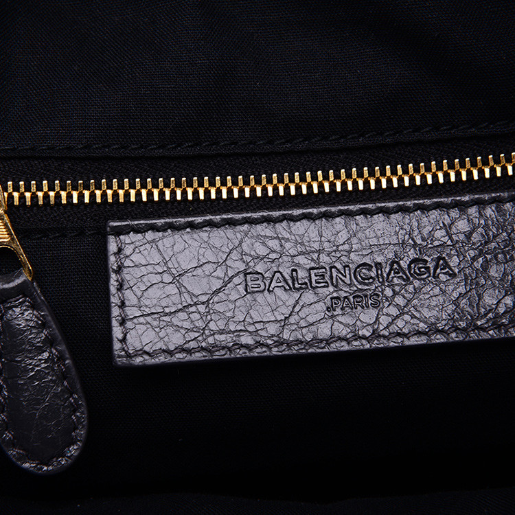Balenciaga/巴黎世家中性款式机车包羊皮手提包285439 D94JG 1160