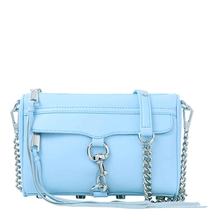 官方代理 Rebecca Minkoff/瑞贝卡·明可弗 牛皮女士 Mini MAC 单肩 斜挎包