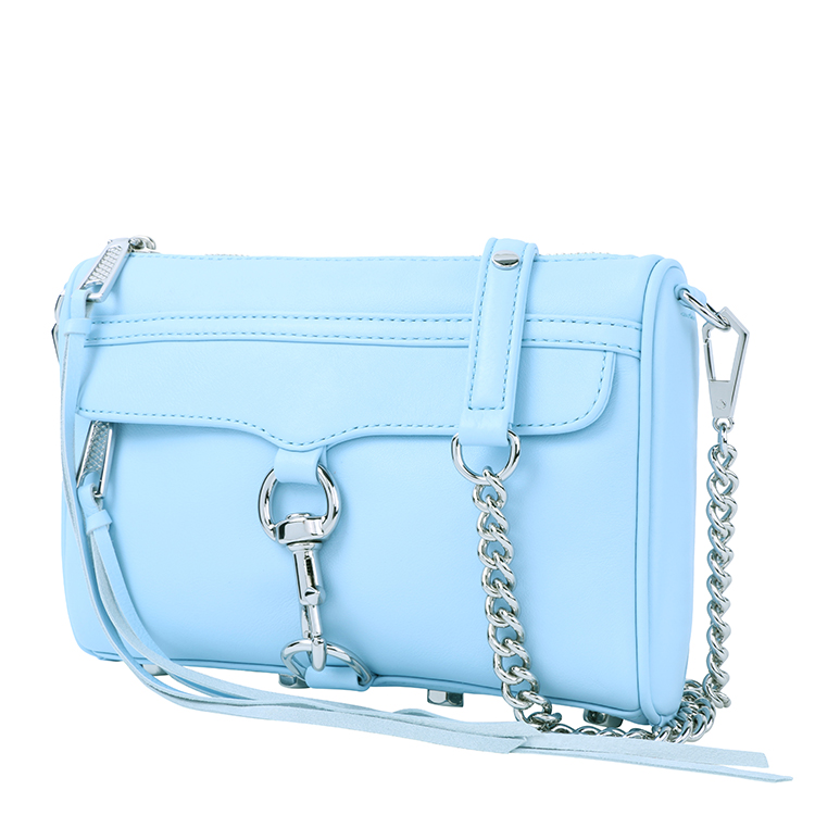 官方代理 Rebecca Minkoff/瑞贝卡·明可弗 牛皮女士 Mini MAC 单肩 斜挎包