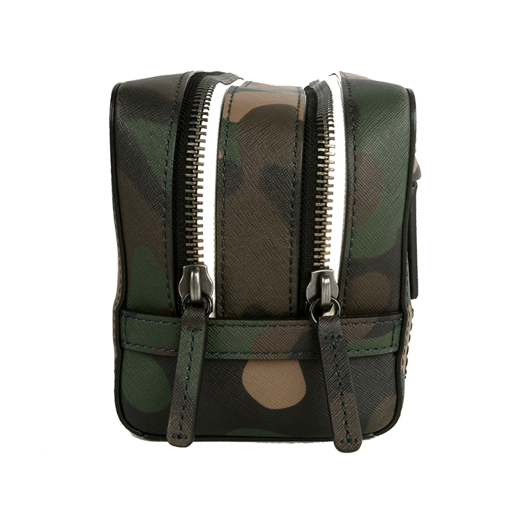Rebecca Minkoff/瑞贝卡·明可弗Dopp Kit 十字压纹牛皮 化妆包