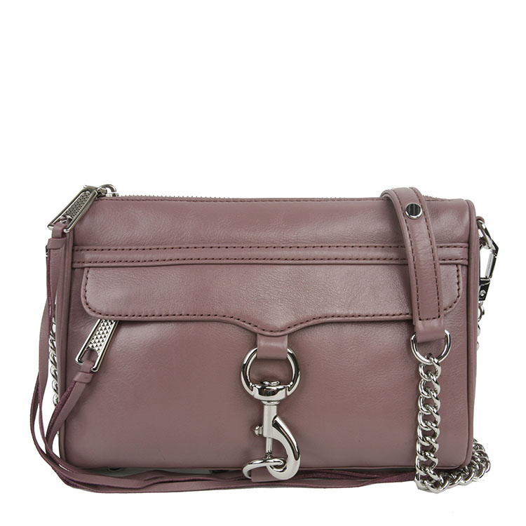 Rebecca Minkoff/瑞贝卡·明可弗牛皮 Mini MAC 单肩斜挎包
