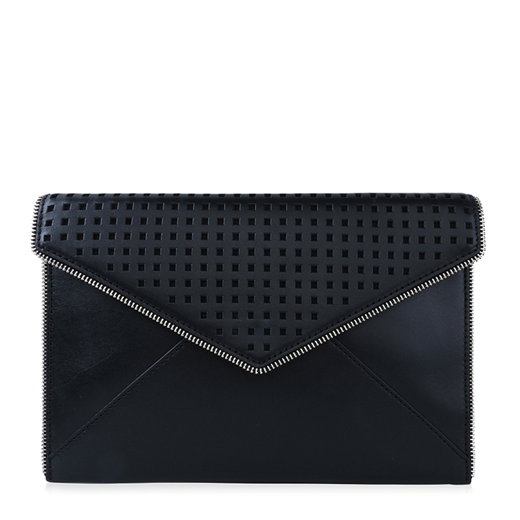 Rebecca Minkoff/瑞贝卡·明可弗 牛皮女士 Leo Clutch 手包