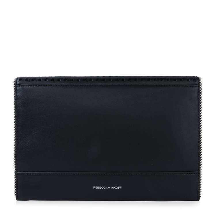Rebecca Minkoff/瑞贝卡·明可弗 牛皮女士 Leo Clutch 手包