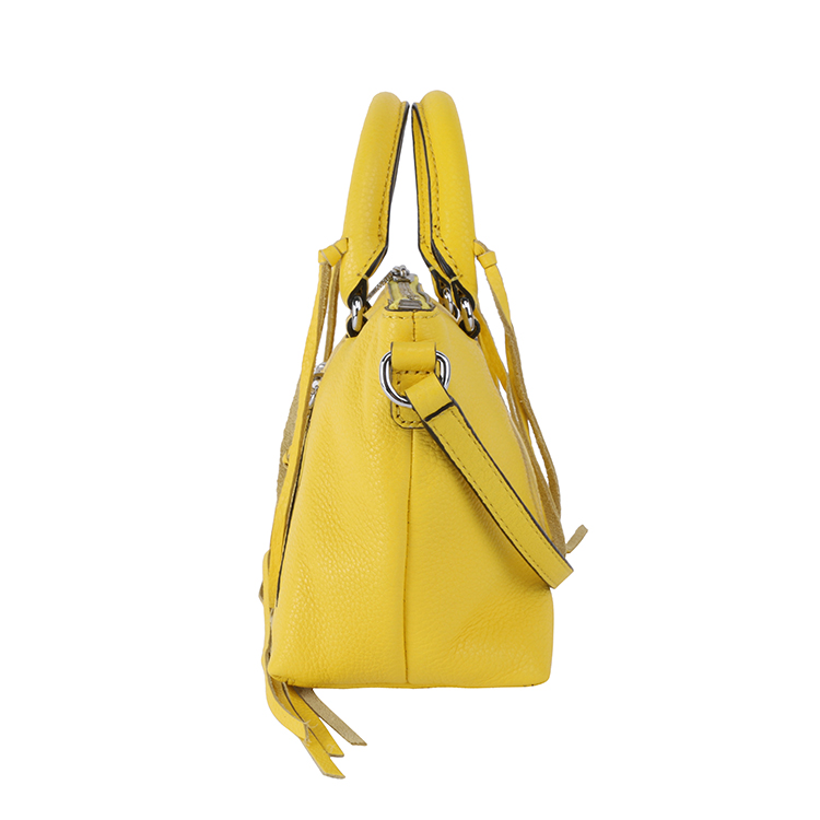 Rebecca Minkoff/瑞贝卡·明可弗 牛皮 Micro Moto Satchel 单肩斜挎包