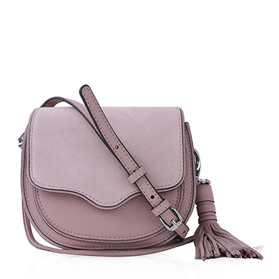 Rebecca Minkoff/瑞贝卡·明可弗 牛皮女士 Mini Suki Crossbody 单肩斜跨包