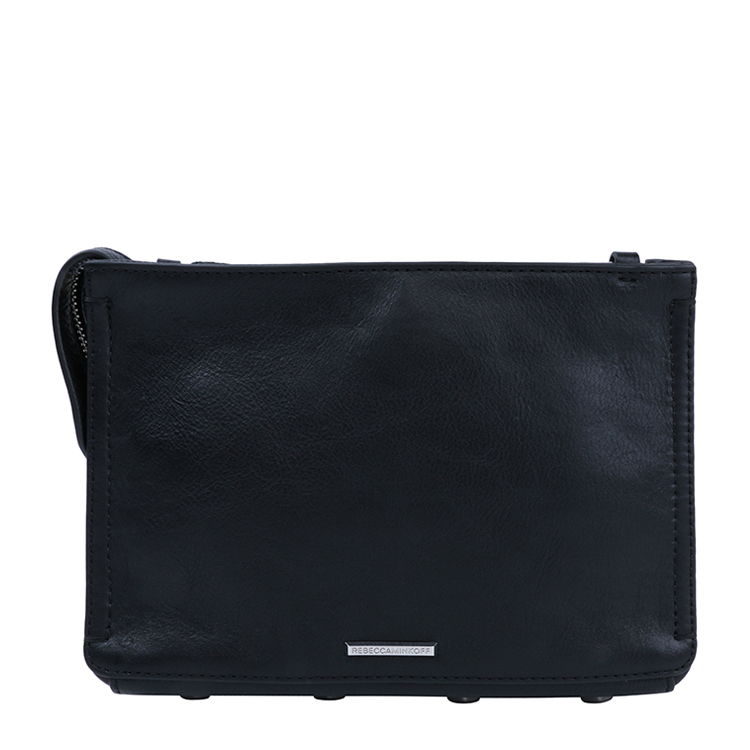 Rebecca Minkoff/瑞贝卡·明可弗 牛皮女士 Moto 3 Zip 单肩 斜挎包