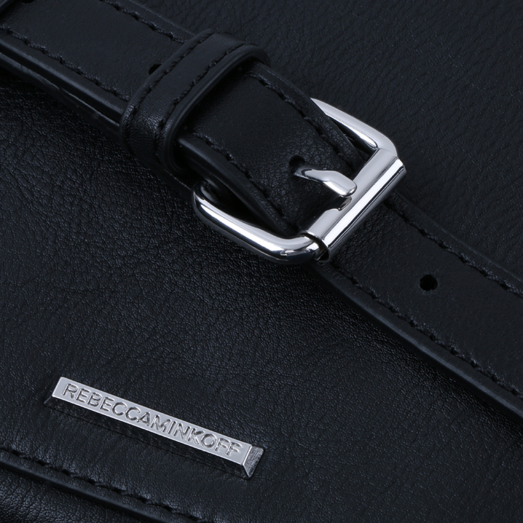 Rebecca Minkoff/瑞贝卡·明可弗 牛皮女士 Moto 3 Zip 单肩 斜挎包