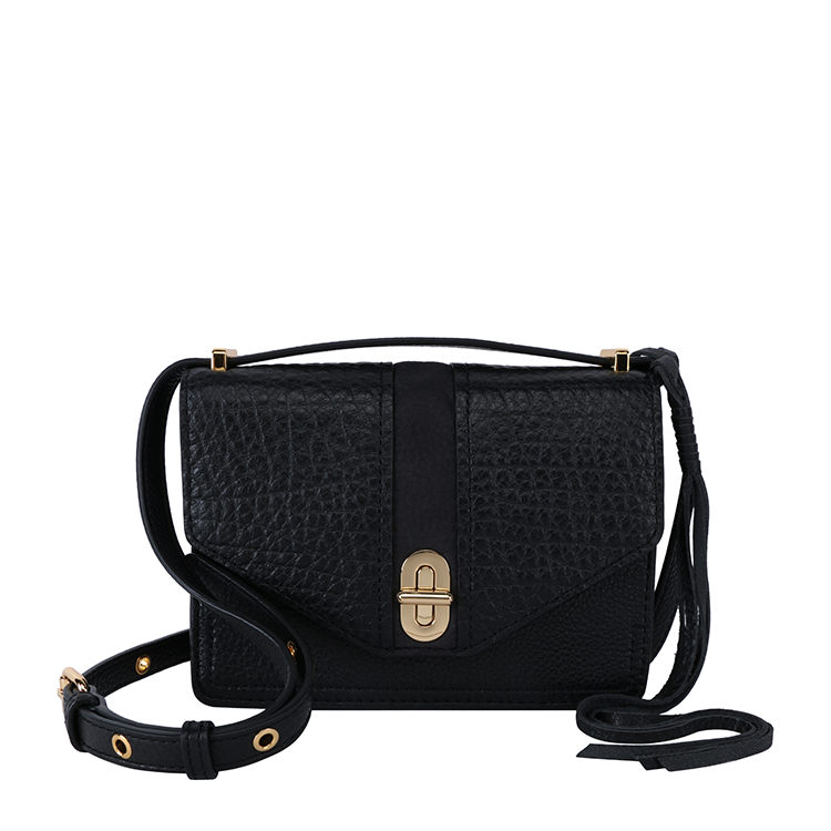 Rebecca Minkoff/瑞贝卡·明可弗 牛皮 Mini Lyon Crossbody 单肩斜挎包