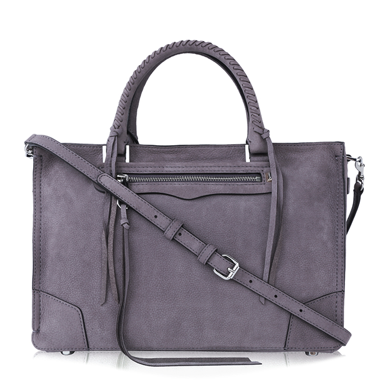 Rebecca Minkoff/瑞贝卡·明可弗 牛皮女士 Regan Satchel 单肩手提包