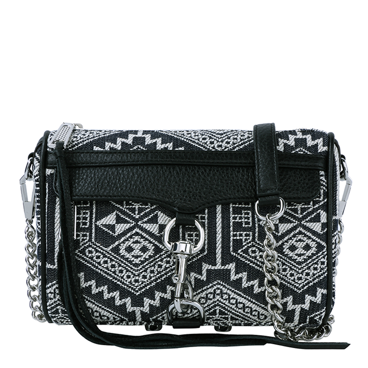 Rebecca Minkoff/瑞贝卡·明可弗 Mini MAC 女士PVC单肩斜挎包
