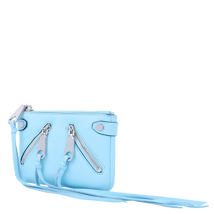 Rebecca Minkoff/瑞贝卡·明可弗 牛皮女士 Moto Pouch 散钱包