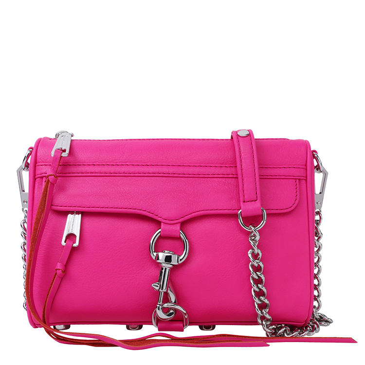 Rebecca Minkoff/瑞贝卡·明可弗 牛皮 Mini MAC 单肩斜挎包
