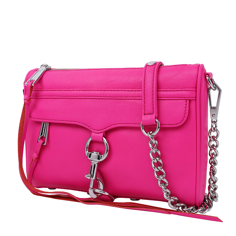 Rebecca Minkoff/瑞贝卡·明可弗 牛皮 Mini MAC 单肩斜挎包