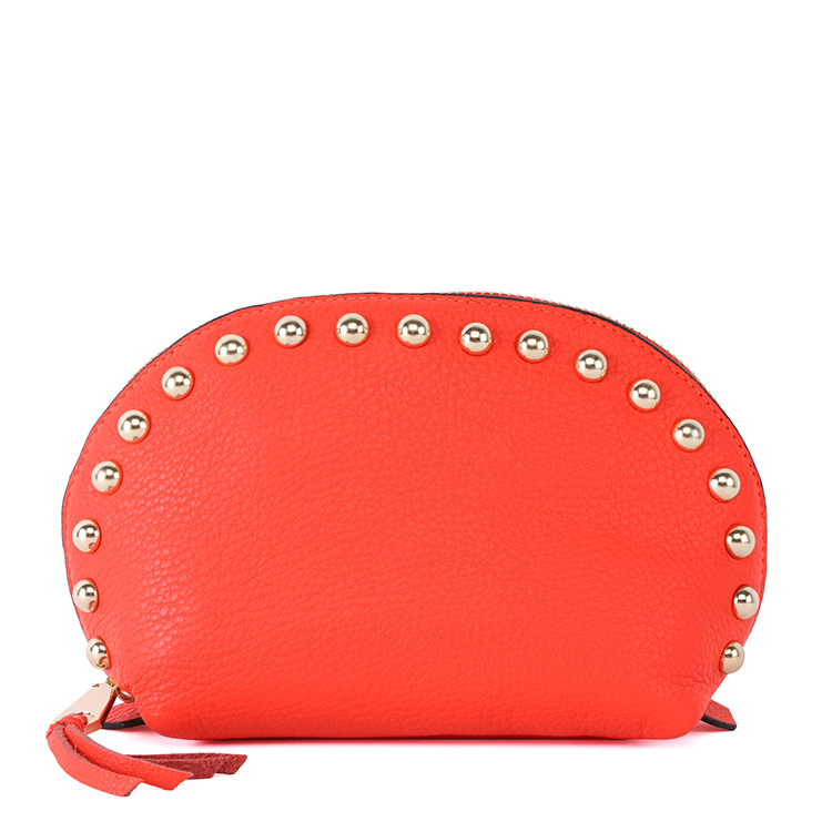 Rebecca Minkoff/瑞贝卡·明可弗/瑞贝卡·明可弗牛皮 Dome Pouch 收纳包