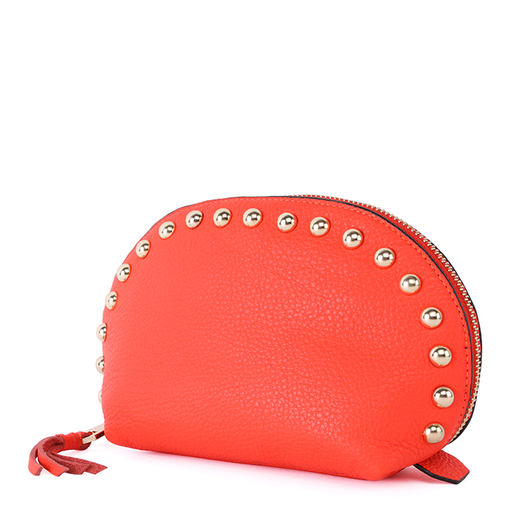 Rebecca Minkoff/瑞贝卡·明可弗/瑞贝卡·明可弗牛皮 Dome Pouch 收纳包