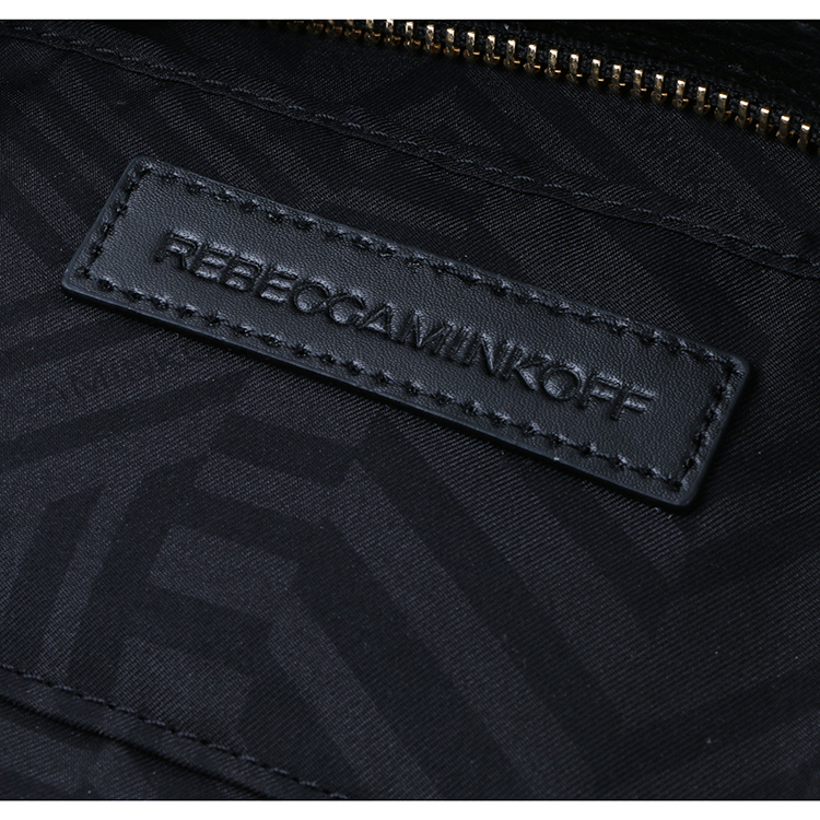 Rebecca Minkoff/瑞贝卡·明可弗 牛皮女士 Micro Regan Satchel 单肩斜跨手提包