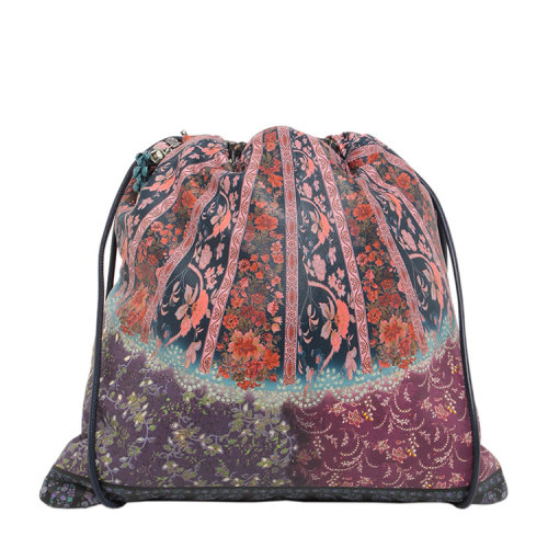 【2017春夏】Etro/艾特罗 女士 真皮 手提包 花朵印花 花色 EB