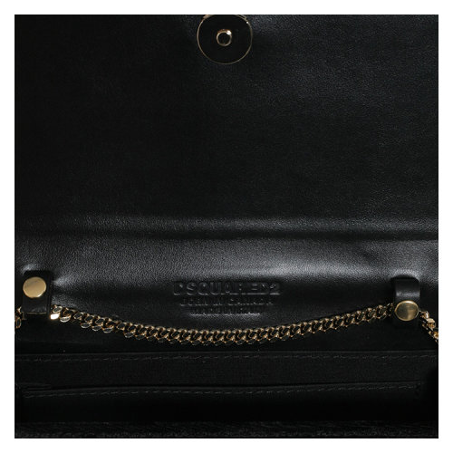Dsquared2/D二次方 女士 金属logo点缀 手拿包 EB