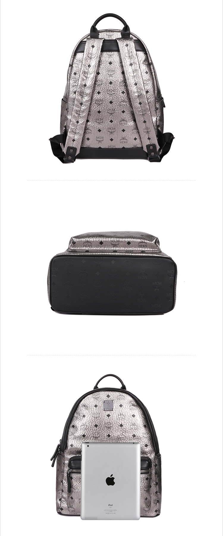 MCM/MCMMCM中性款式PVC中号双肩包 背包MMK5AVE56