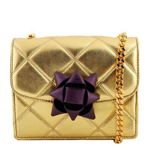 【包邮包税】Marc Jacobs/马克雅各布斯 女士 真皮 网格纹路 单肩包 EB