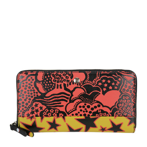 Marc Jacobs/马克雅各布斯 女士 牛皮 图案印花 钱包 BR