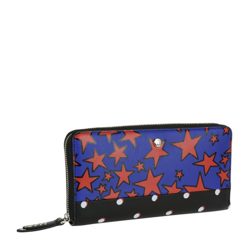 Marc Jacobs/马克雅各布斯 女士 牛皮 五角星印花 钱包 BR