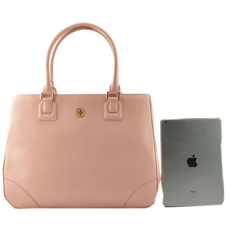 Tory Burch/汤丽柏琦*新款粉色女士时尚牛皮手提包18169680