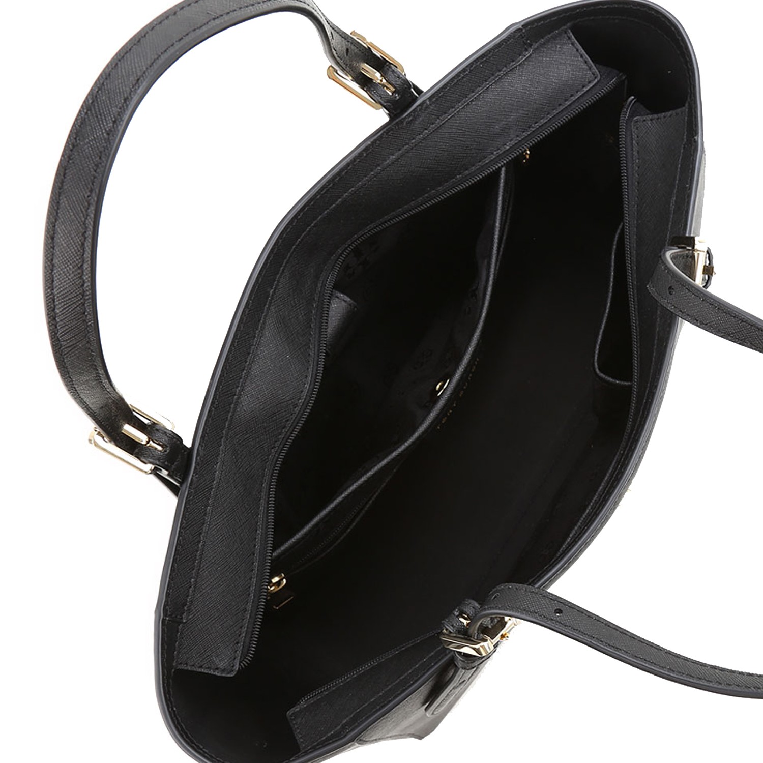Tory Burch/汤丽柏琦 女士黑色牛皮手肩包 31159781 001