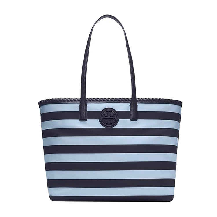 Tory Burch/汤丽柏琦 海军条纹托特包 51149542