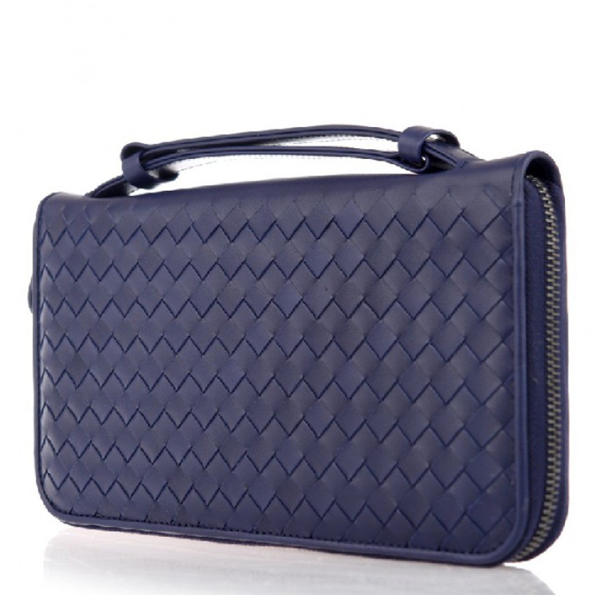 【包邮包税】Bottega Veneta/葆蝶家 男士编织长款钱包169730-V4651-4114