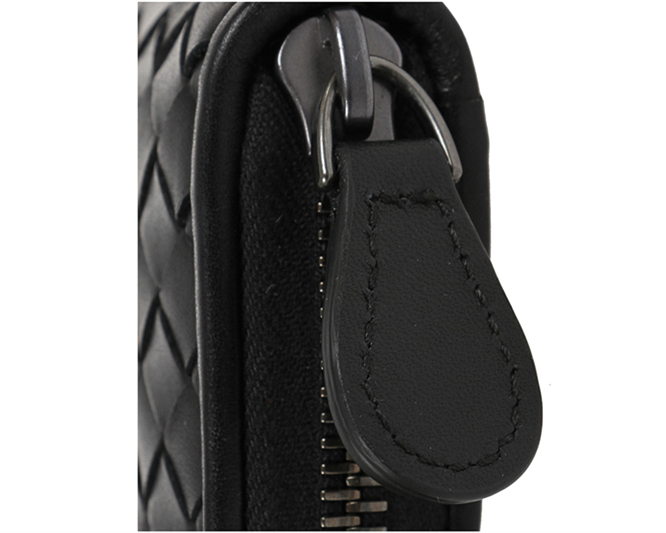 BottegaVeneta/葆蝶家男士长款牛皮拉链手拿包311263