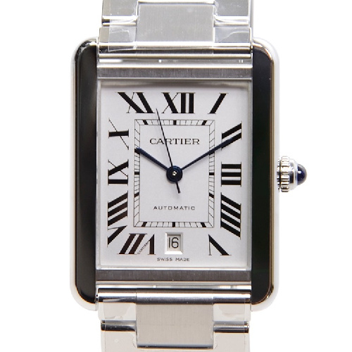 CARTIER/卡地亚坦克系列男式自动机械腕表W5200028