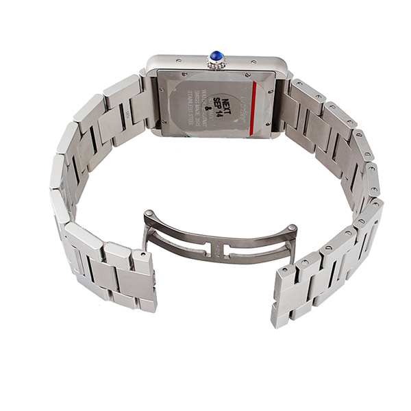 CARTIER/卡地亚 TANK SOLO坦克系列 精钢大型机械男表 W5200028