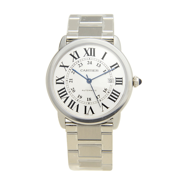 CARTIER/卡地亚 Ronde大型款自动机械男表W6701011