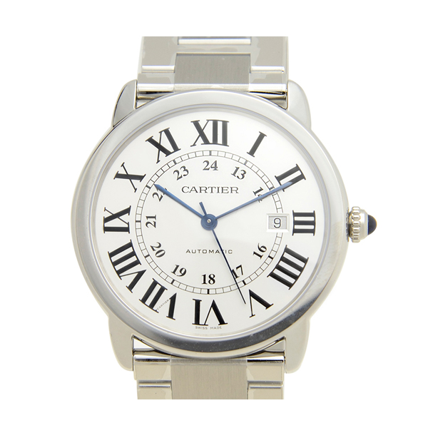 CARTIER/卡地亚 Ronde大型款自动机械男表W6701011