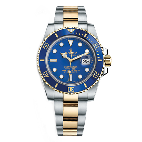 ROLEX/劳力士潜航者型系列男式自动机械腕表116613LB